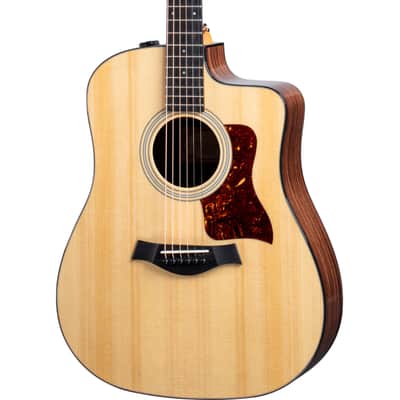 Taylor 210ce Plus Full Gloss Dreadnought Acoustic Electric Guitar, Torrefied Spruce image 1