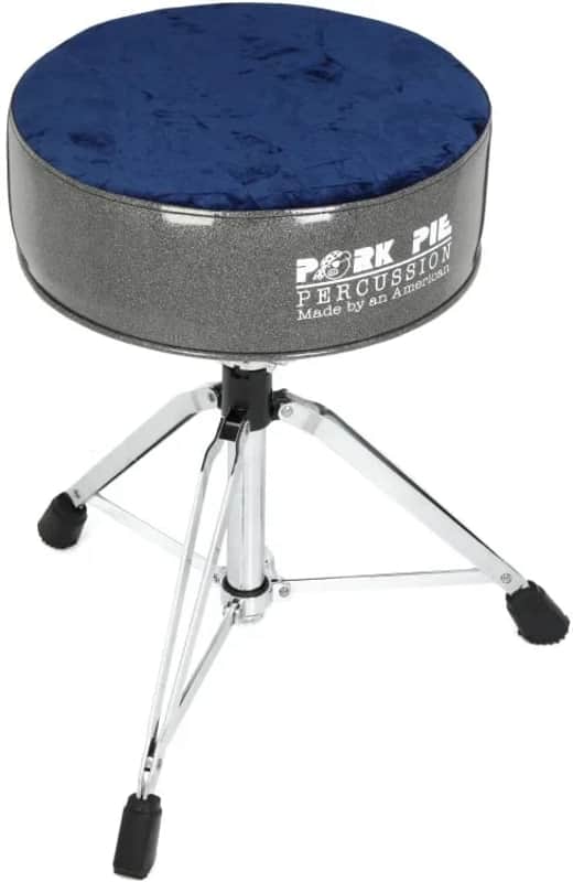 Pork Pie Throne Charcoal Sparkle with Navy Crush image 1
