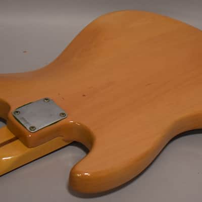 1973 Fender Precision/Jazz Partscaster Bass Fretless Natural w/HSC image 11