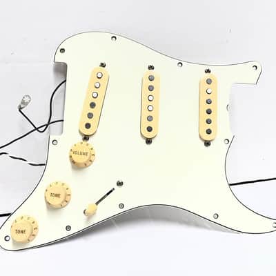 Fender Stratocaster Pre-wired Pickguard American Standard Strat Single-Coil Pickups 016730 NECK & MIDDLE and GFS BRIDGE PU for Electric Guitar Fully Loaded Set USA CTS Knobs Switch Wiring Custom 51993 image 2