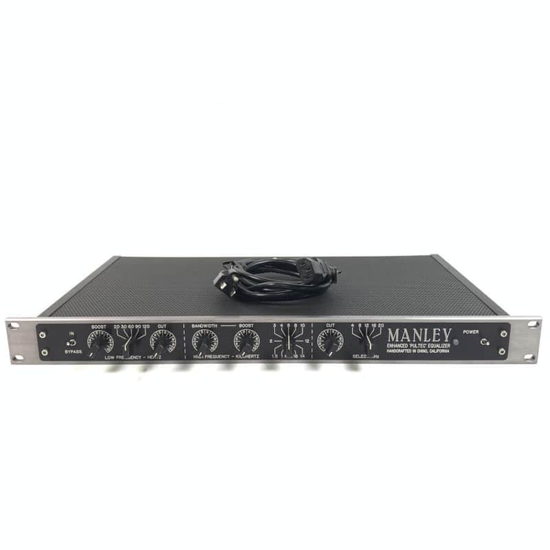 Manley Labs Manley Enhanced Mono Pultec EQP-1A 2017 Black TGHM image 1