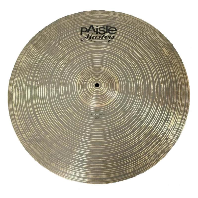 Used Paiste Masters Dry Ride Cymbal 22" 2629 grams - Good image 1