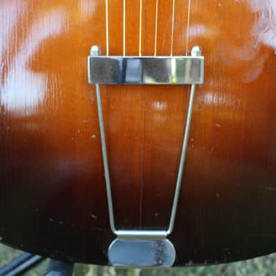Stunning Stunning RARE Vintage 1930s/40s Lark Junior Acoustic Archtop Guitar Regal Kay Harmony NICE! image 17