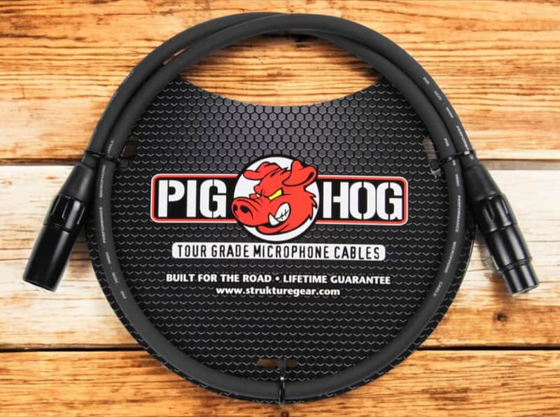Pig Hog PHM3 XLR Microphone Cable - 3' image 1