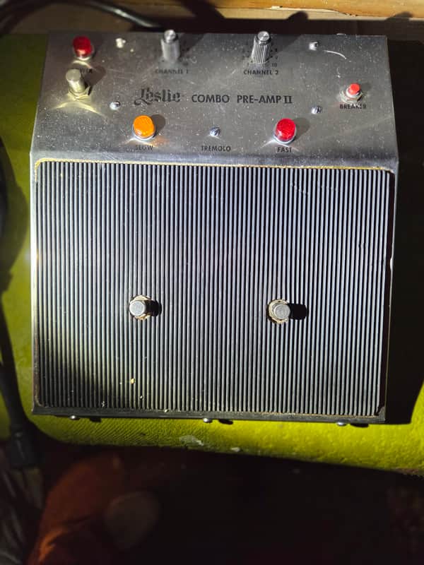 Leslie Combo Pre-Amp II 1970s Re-capped, Tested image 1