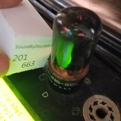 Tung-Sol 6V6GT tNOS AT1000 TESTED Vacuum Tube greyglass Black Glass Beam Power 6V6 1946-1959 image 3