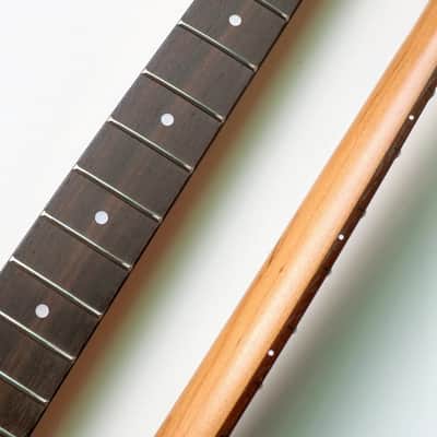 Roasted Maple Wood Guitar Strat Style Neck, Rosewood 22 Frets Fingerboard image 2