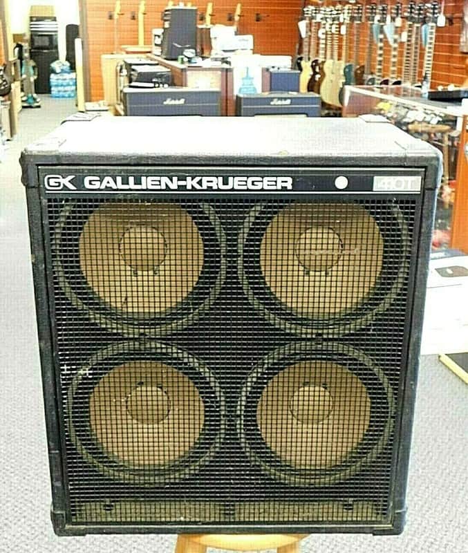 GK Gallien Krueger 410T Bass Speaker Cabinet! 4x10
