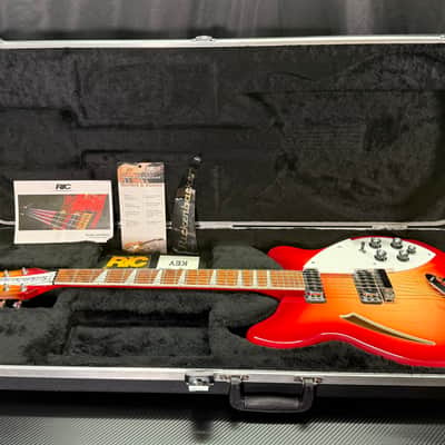 2016 Rickenbacker 360 Thinline - Fireglo image 2