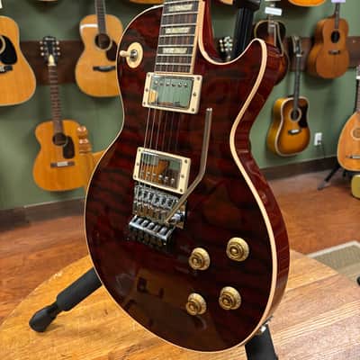 Gibson Custom Shop Alex Lifeson Rush 40th Anniversary Les Paul Axcess Quilted Ruby Red R40 image 4