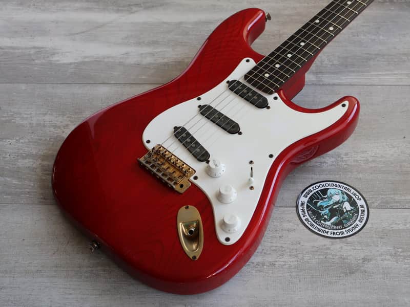 1980's Bill Lawrence (by Morris Japan) BC2R-70G Stratocaster (Red