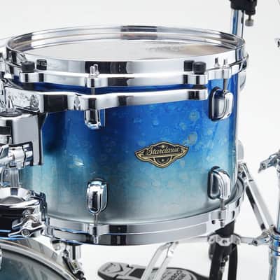 Tama WBS30RS-MBI Starclassic Walnut/Birch Lacquer Shell Kit 3 pcs - Molten Blue Ice Fade/Chrome HW image 22