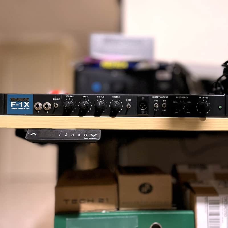 ALEMBIC F-1X Bass / Guitar Tube Preamp with EQ and DI - Rackmount, Bi-Ampable image 1
