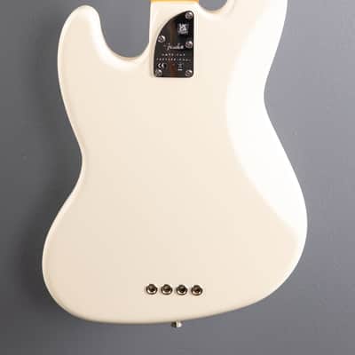 Fender American Professional II Jazz Bass - Olympic White w/Maple image 4