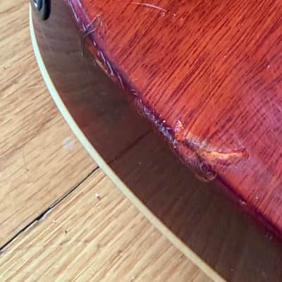 ESP LTD H401FM 2009 - Amber Cherry Burst - With Bag - EMG Upgrade image 7
