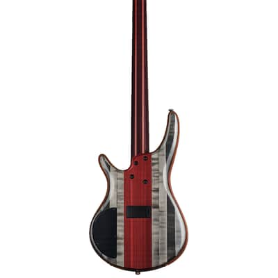 Ibanez Premium SR5CMDXBIL 5-string Bass Guitar - Black Ice Low Gloss image 3