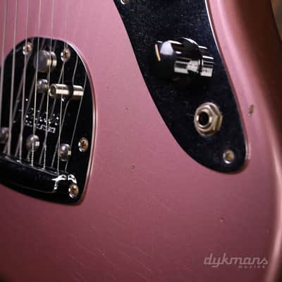 Fender Custom Shop '64 Jaguar Journeyman  Faded Aged Burgundy Mist Metallic image 15
