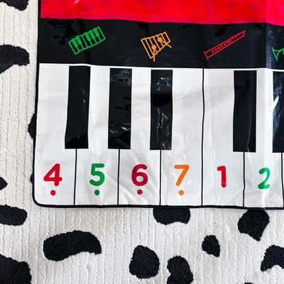 FAO Schwarz The Big Piano Dance Mat 70" Long Works Great Tested Tom Hanks Big Movie Floor Keyboard image 6