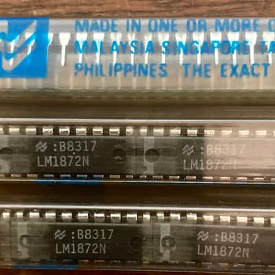 LM1871N // LM1872N Vintage and Obsolete Collectible Part - Lot qty of 5 pairs. image 4