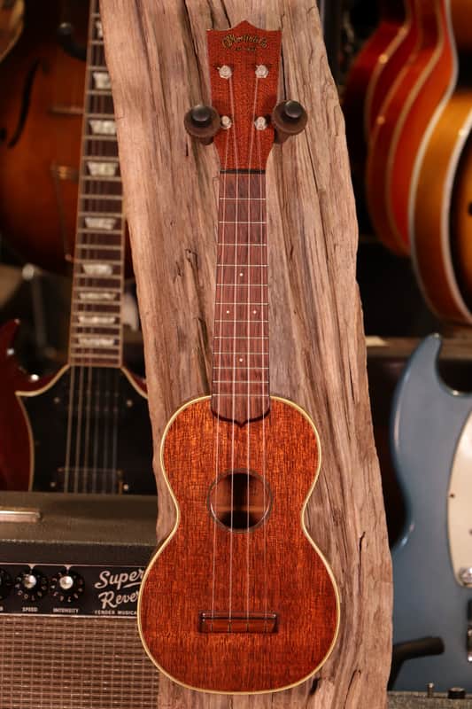 Martin Style 2 Mahogany Soprano Ukulele 1930s - Natural image 1