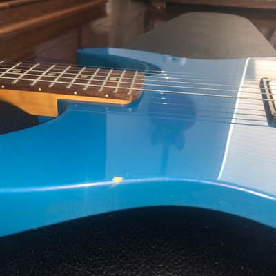 Kramer Vintage Baretta II 2 Soloist body 1987-88 Flip Flop Blue image 6