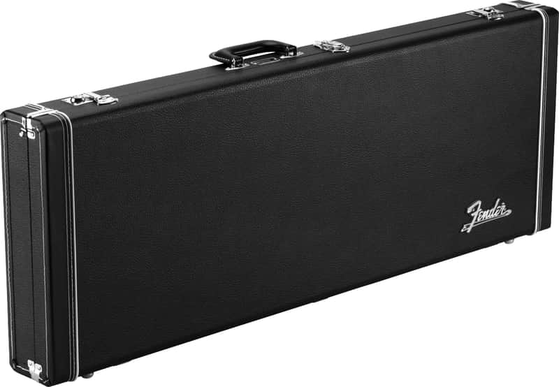 Fender Classic Series Wood Case - Jazzmaster/Jaguar, Black image 1