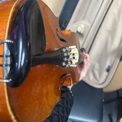 Vintage Unbranded 3/4 Violin image 12