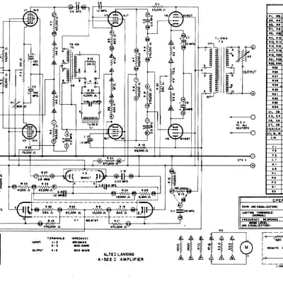 Rare 1950's Altec 322C Tube Compressor/Limiter -Pair- w/511 Supply image 22