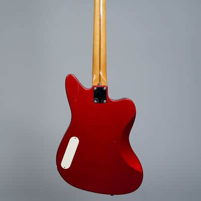 Fender Pawn Shop Reverse Jaguar Bass 2012 - Candy Apple Red image 8