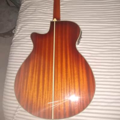 Ibanez AEG20II-VV Acoustic/Electric with TKL hard case image 2