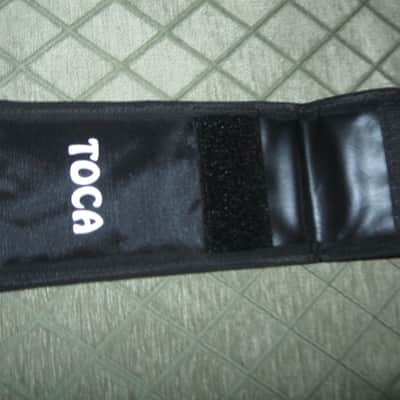 lightly used genuine TOCA Percussion POUCH for Conga Bongo Timbale Tuning Wrench (NO instruments included / NO wrench included) L: 7 in x W: 3 and 5/8 in - string is 19 in image 12