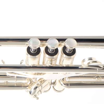 Adams Model A2 Custom Series Professional Bb Trumpet in Silver Plate BRAND NEW image 14