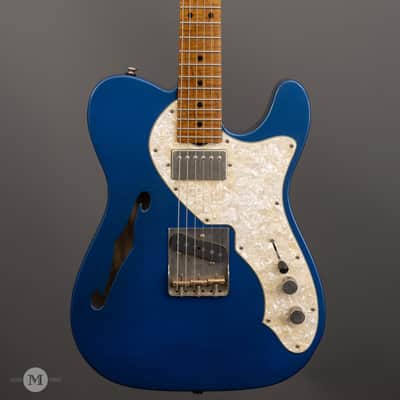 Don Grosh Electric Guitars - NOS Hollow T - Lake Placid Blue - Timeworn Finish image 1