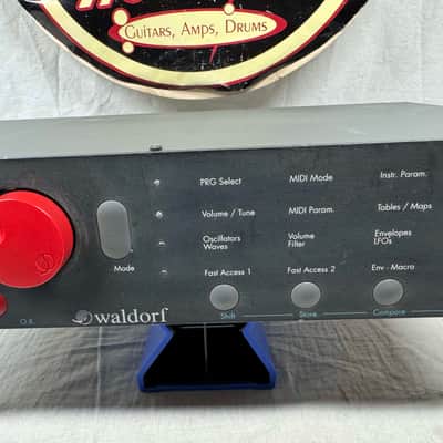 Waldorf Micro Wave microwave Rev B Rackmount Synthesizer Module image 5