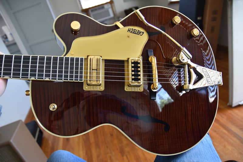 Gretsch G6122T-59 Vintage Select '59, 2022, Flamed maple, OHSC, Nice condition , Chet Atkins Country Gentleman model image 1