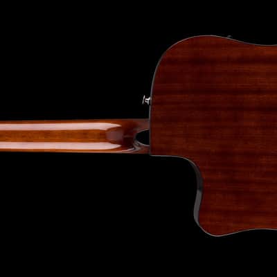Fender  California Standard Redondo™ CE, Spruce Top, Black Pickguard, 3-Color Sunburst image 5