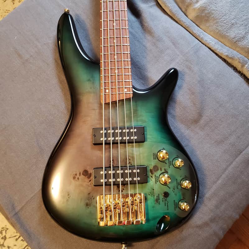 Ibanez SR405EPBDX-TSU | Soundgear Bass | Serial No. I-230213710 | Tropical Seafloor Burst image 1