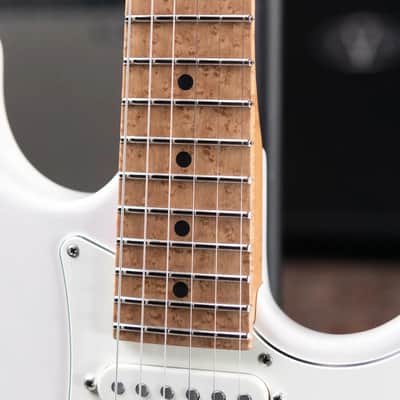 Suhr Pete Thorn Signature Traditional 90 Electric Guitar - Trans White with Gig Bag image 10