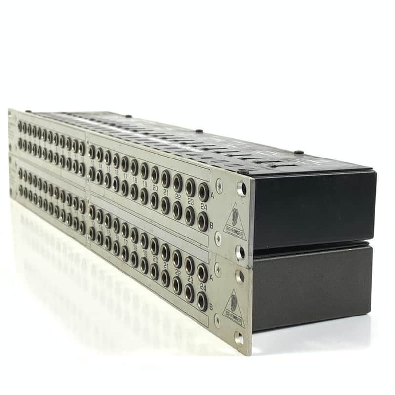 Behringer Ultrapatch Pro PX2000 48-Point TS Patchbay - Silver TGHM
