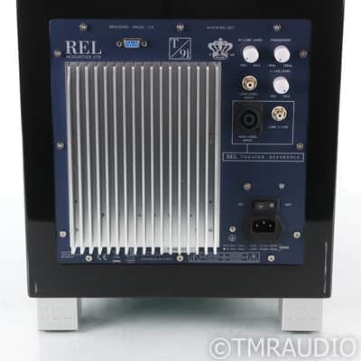 REL T/9i 10" Powered Subwoofer; T9-i; Gloss Black image 6