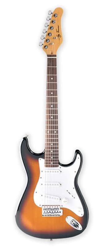 Jay Turser USA Guitar  Jr. Double Cutaway Tobacco Sunburst JT-30-TSB-A-U image 1