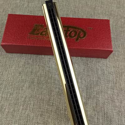 24-Hole C&G Key Double-sided Harmonica, 2-in-1 Two-way Tremolo Harmonica image 6