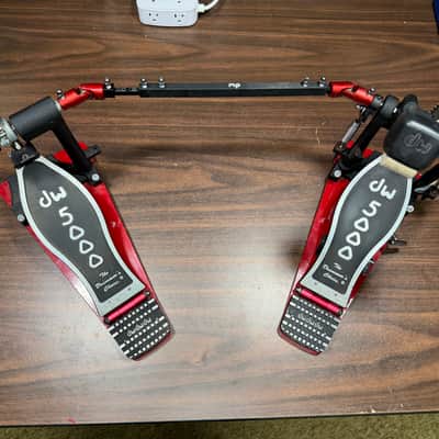 DW Drum Workshop 5000 Double Chain Double Bass Drum Pedal w/DW Drum Key image 9