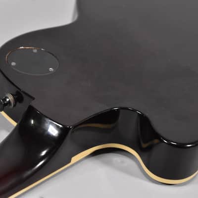 2000s DeArmond Guild M-75 Sunburst Finish Solid Body Electric Guitar image 8