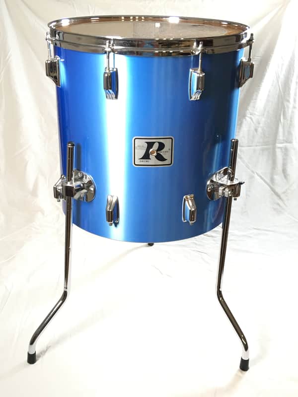 Rogers Xp8 1970's Blue Floor Tom 16x16 image 1