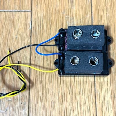 Wilkinson P-Bass Alnico Pickup w/ Harness & Squier P-Bass Pickup, Both In Excellent Condition image 6