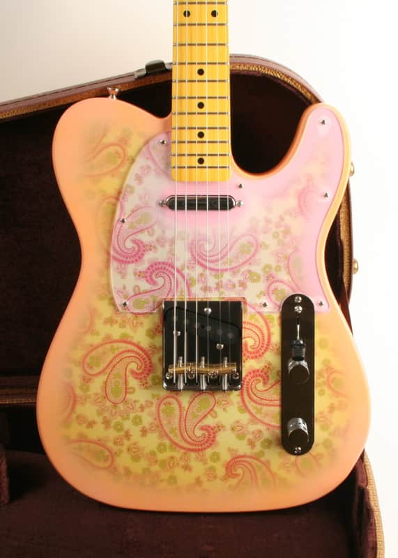 Nash T-68 PSLY Pink Paisley Lollar Pickups GRT-530 image 1