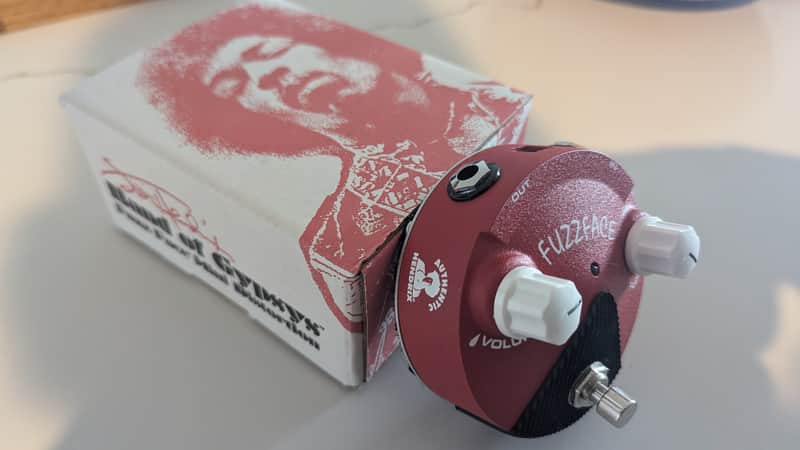 Dunlop FFM6 Band Of Gypsys Fuzz Face Mini 2015 - Present - Red image 1