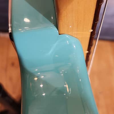 Fender 2000 American Deluxe Stratocaster Rosewood Fretboard Repainted Seafoam Green w/ OHSC, Locking Tuners & Changed Pickups image 12
