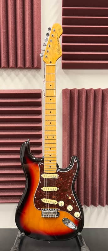 Vintage V6MSSB Reissued Series SSS 2010s - Sunset Sunburst image 1